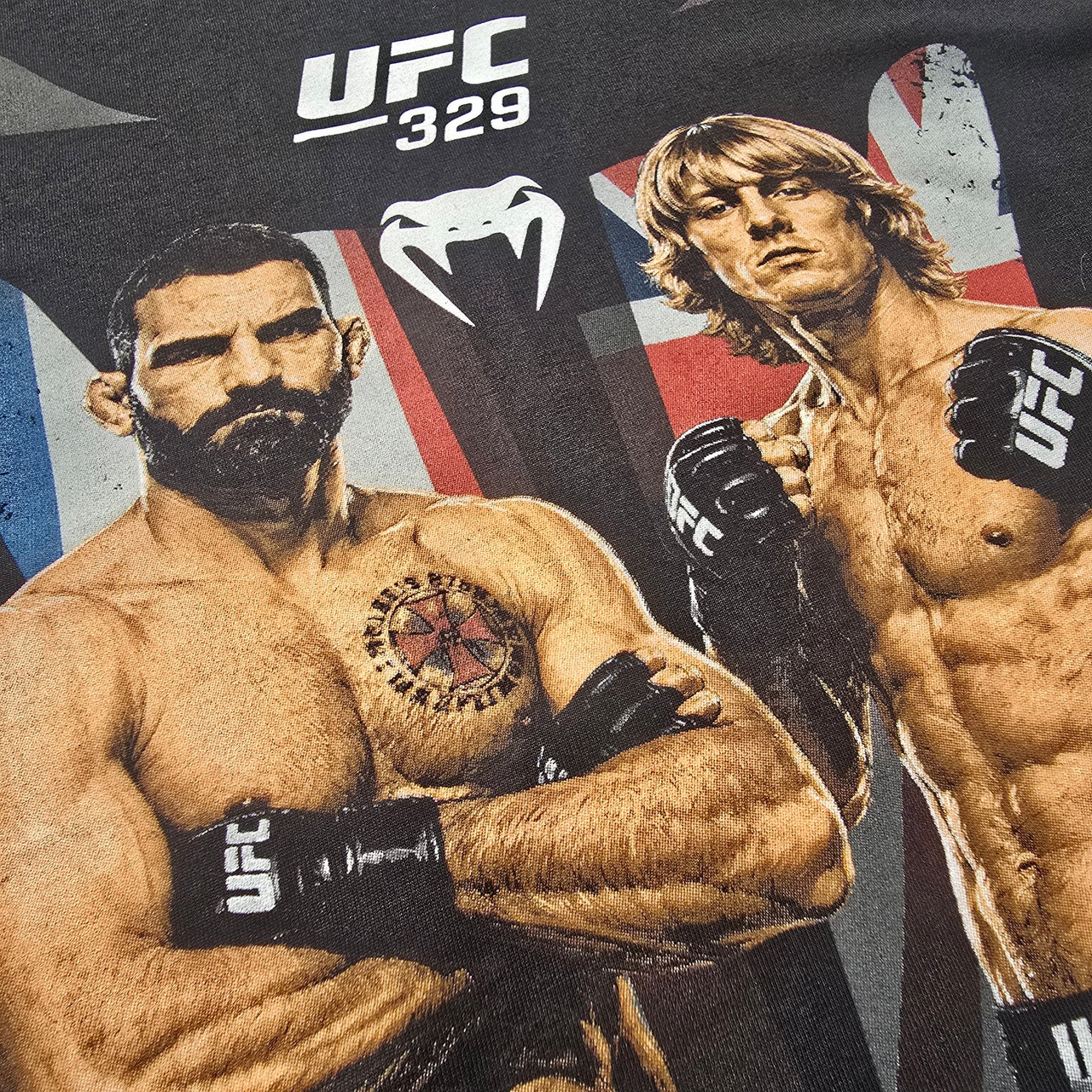 Venum UFC 329 Main Event T-shirt - Benoît Saint-Denis vs Paddy Pimblett