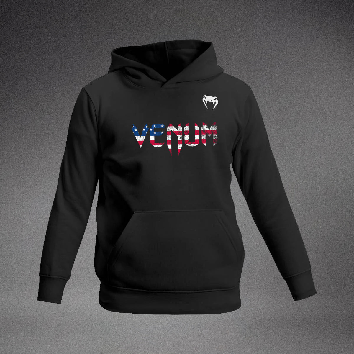 Venum Classic USA Kids Hoodie - Black/White