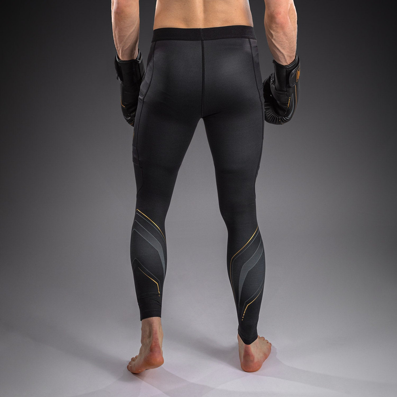 Venum Streamline Spats - Black/Gold