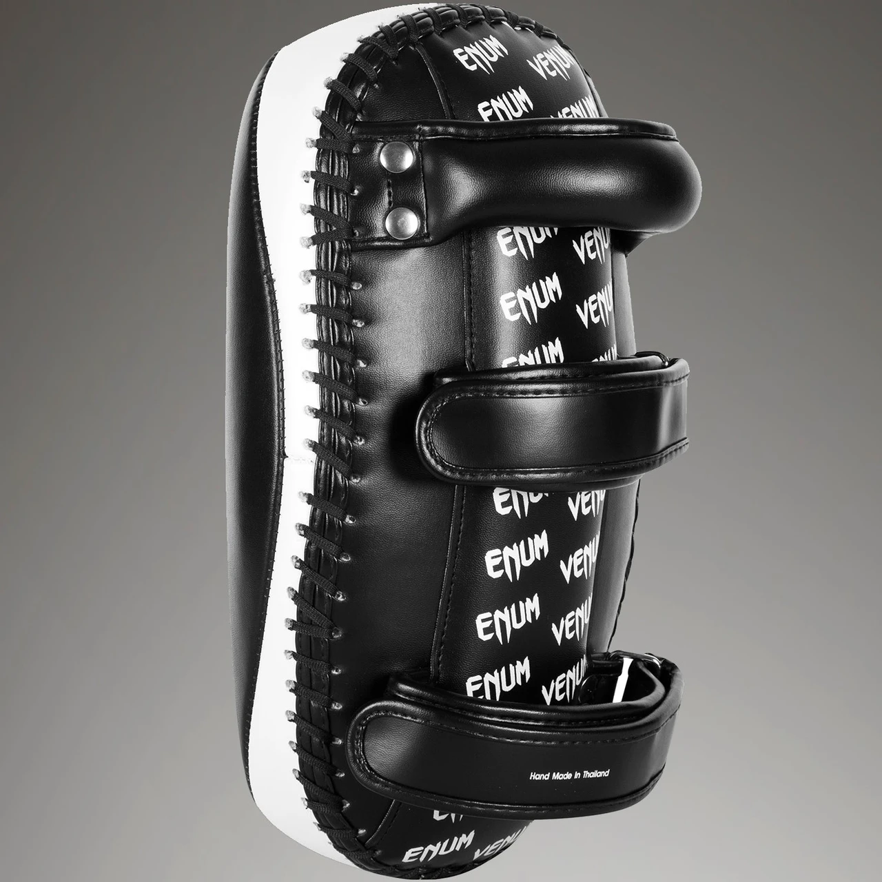 Venum Light Kick Pads - Skintex Leather - Black/Ice (Pair)