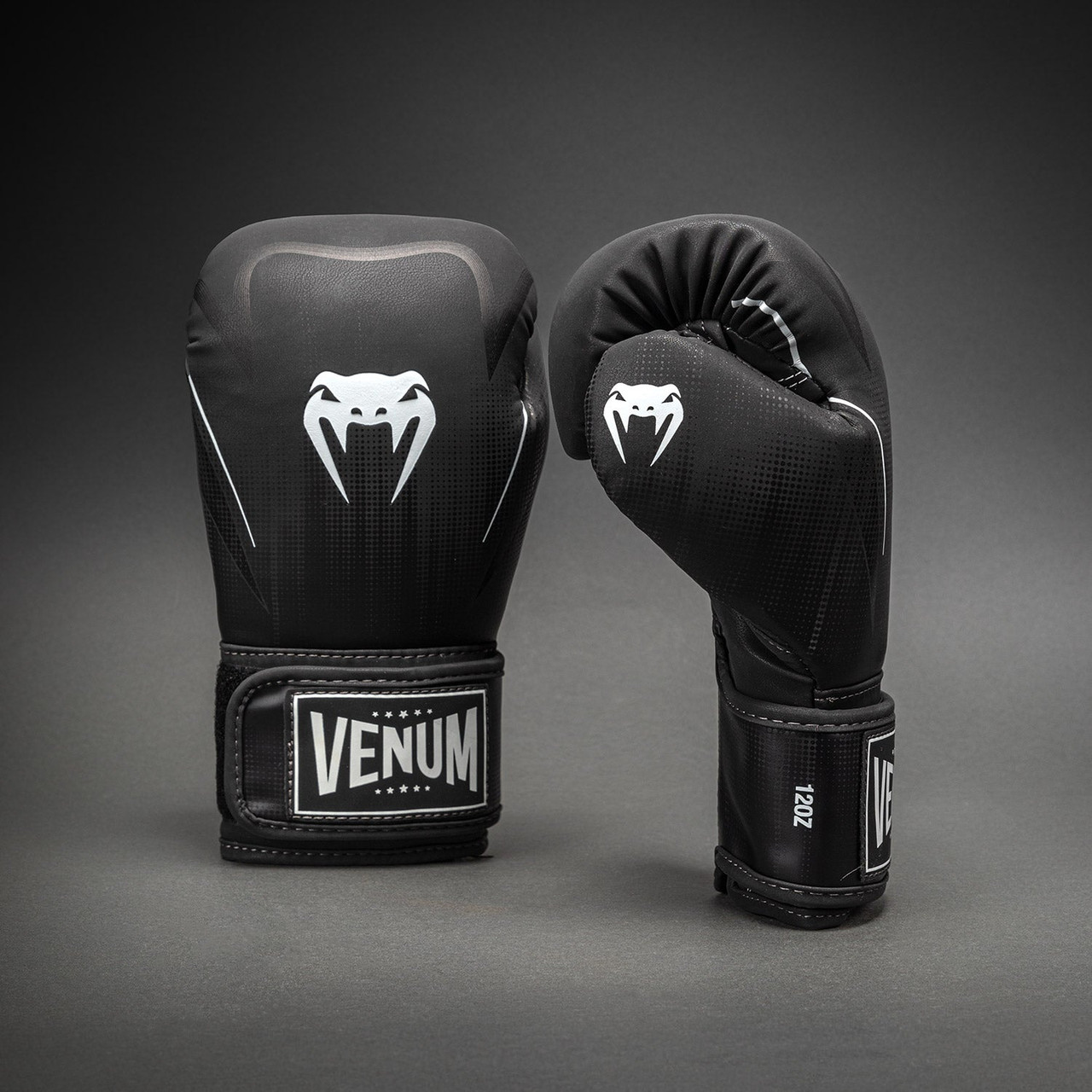 Venum Stealth Boxing Gloves - Black/White