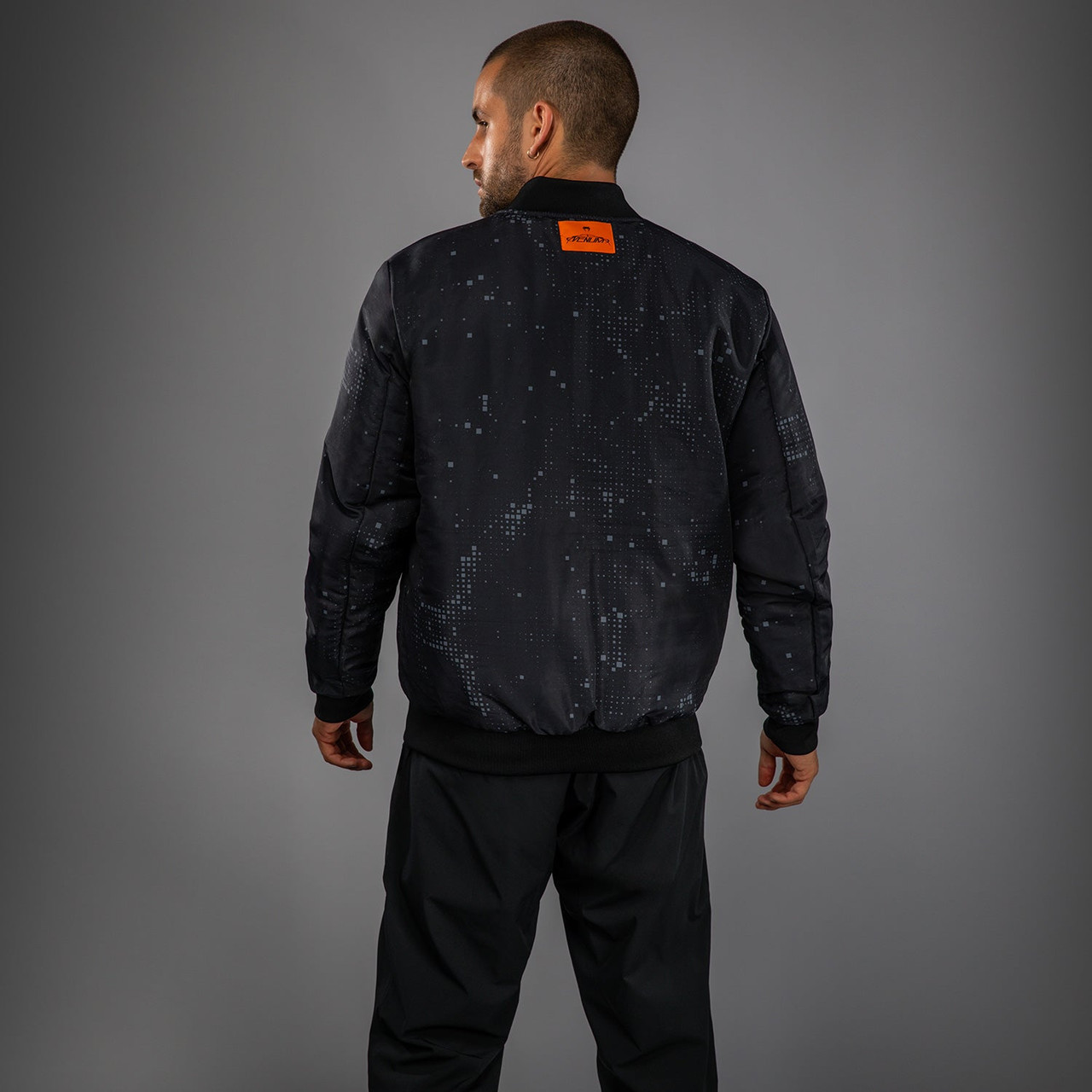 Venum Eclipse Bomber Jacket - Black/Ivory
