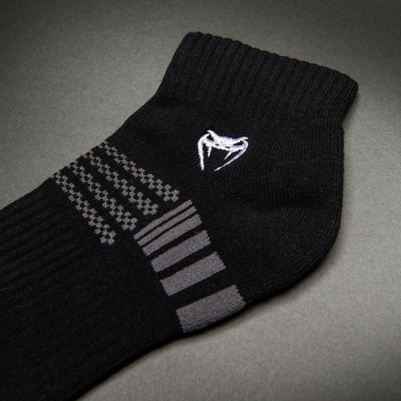 Venum Vector Ankle Socks 3 Pack - Black/Grey