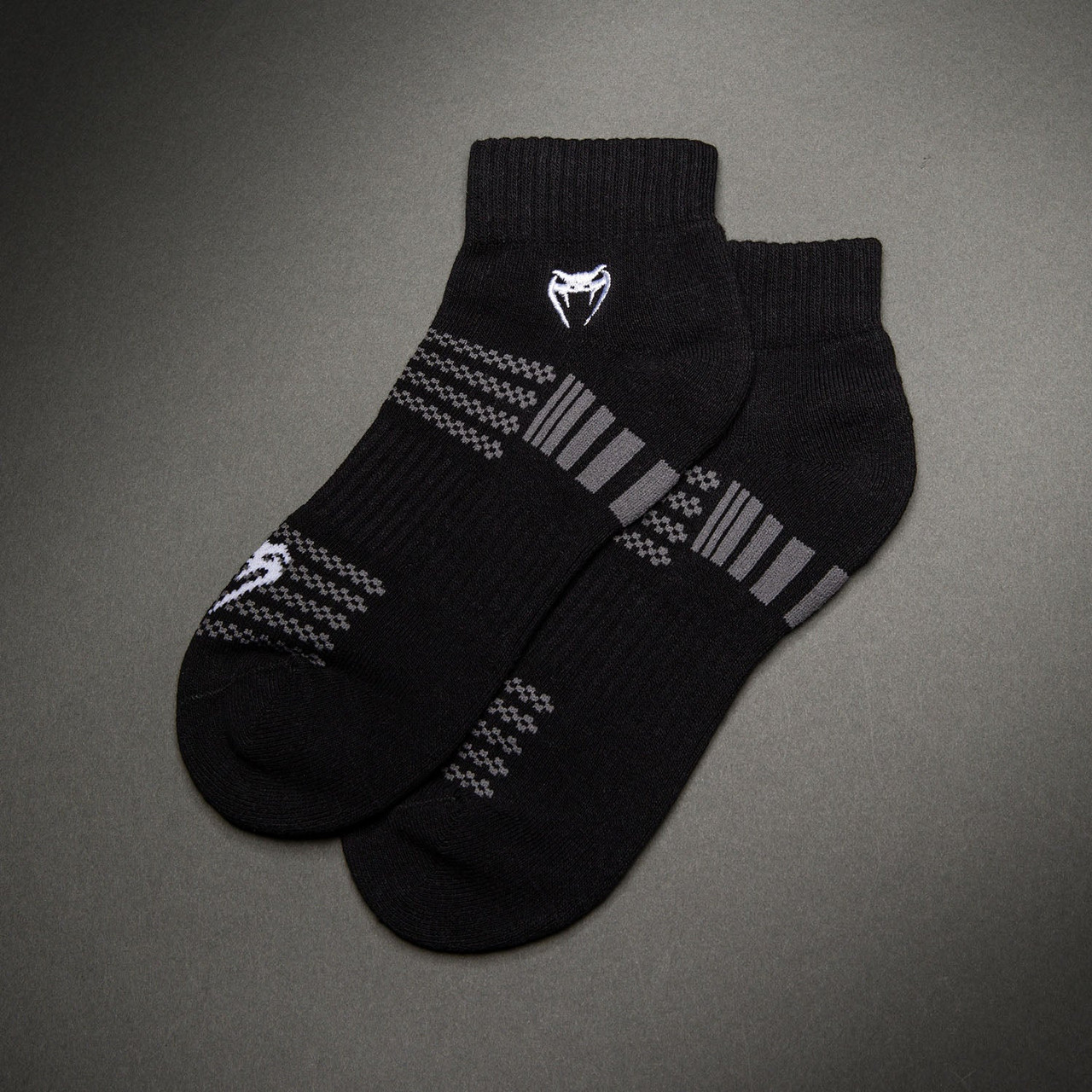 Venum Vector Ankle Socks 3 Pack - Black/Grey