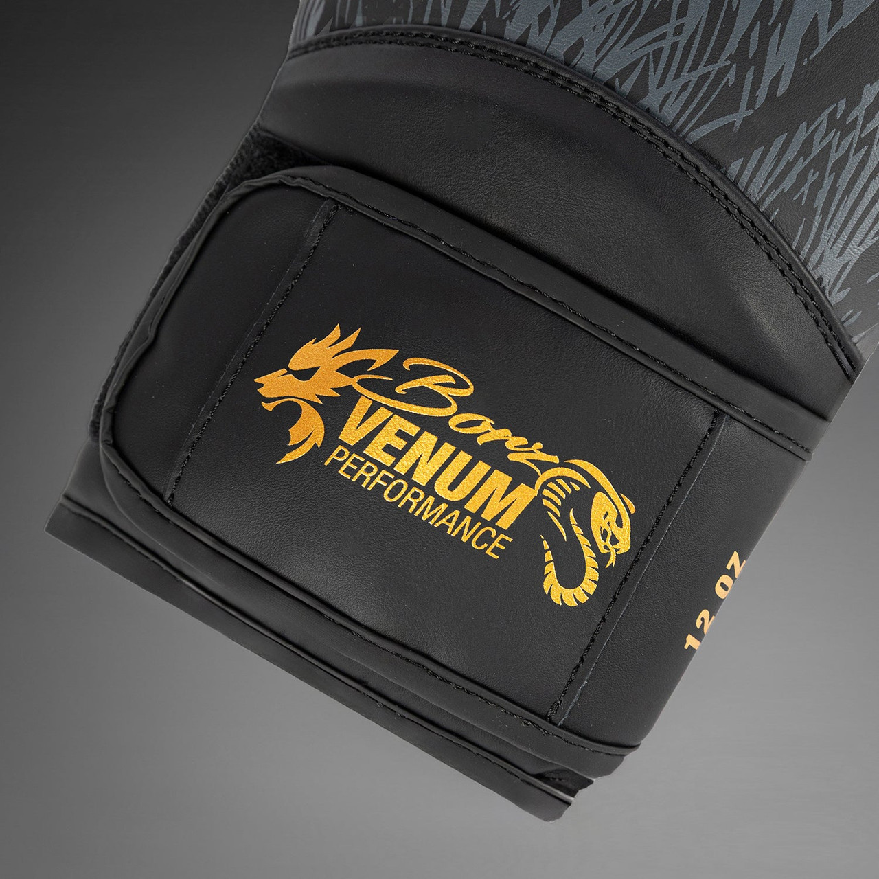 Venum x Chimaev Boxing Gloves - Black/Gold
