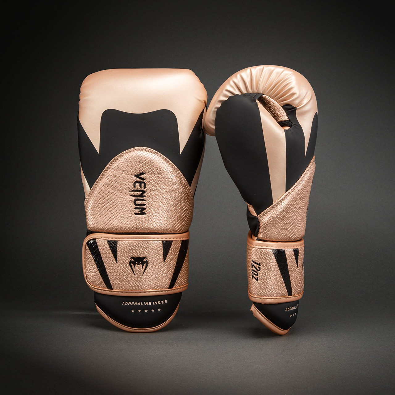 Venum Challenger 4.0 Scales Boxing Gloves - Pearly Pink/Black