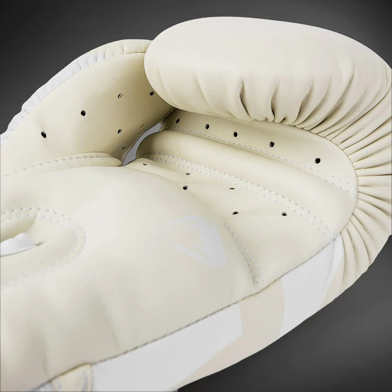 Venum Elite Boxing Gloves - White/Ivory