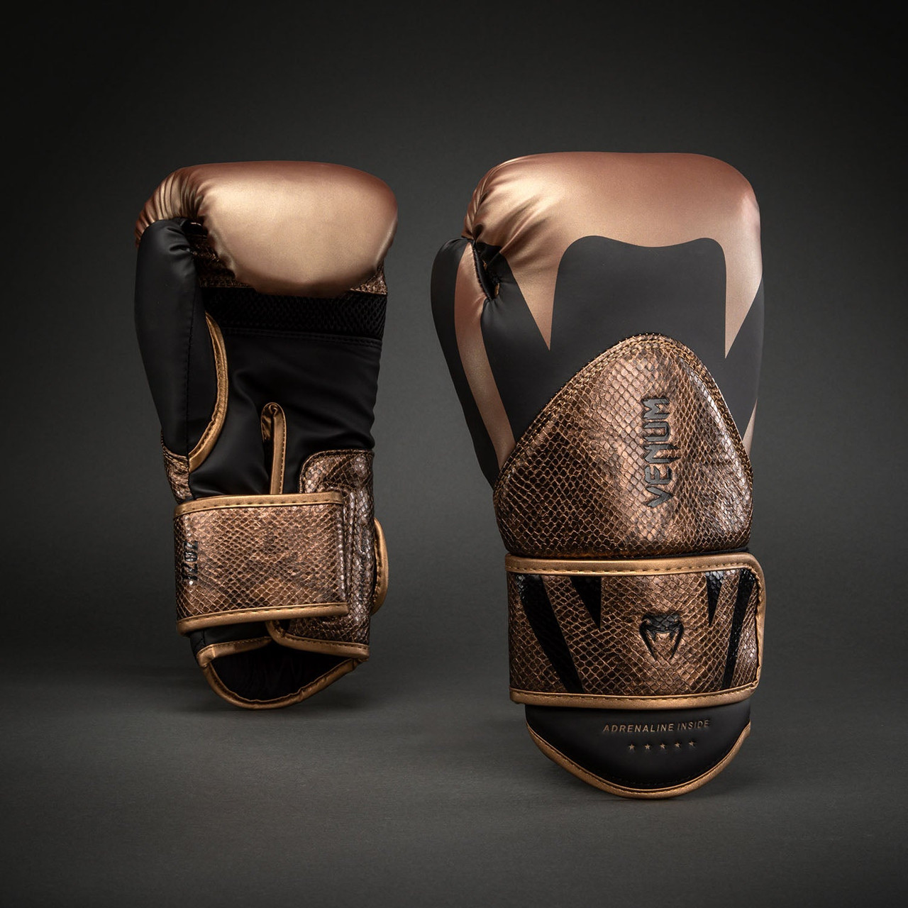 Venum Challenger 4.0 Scales Boxing Gloves - Brown/ Black