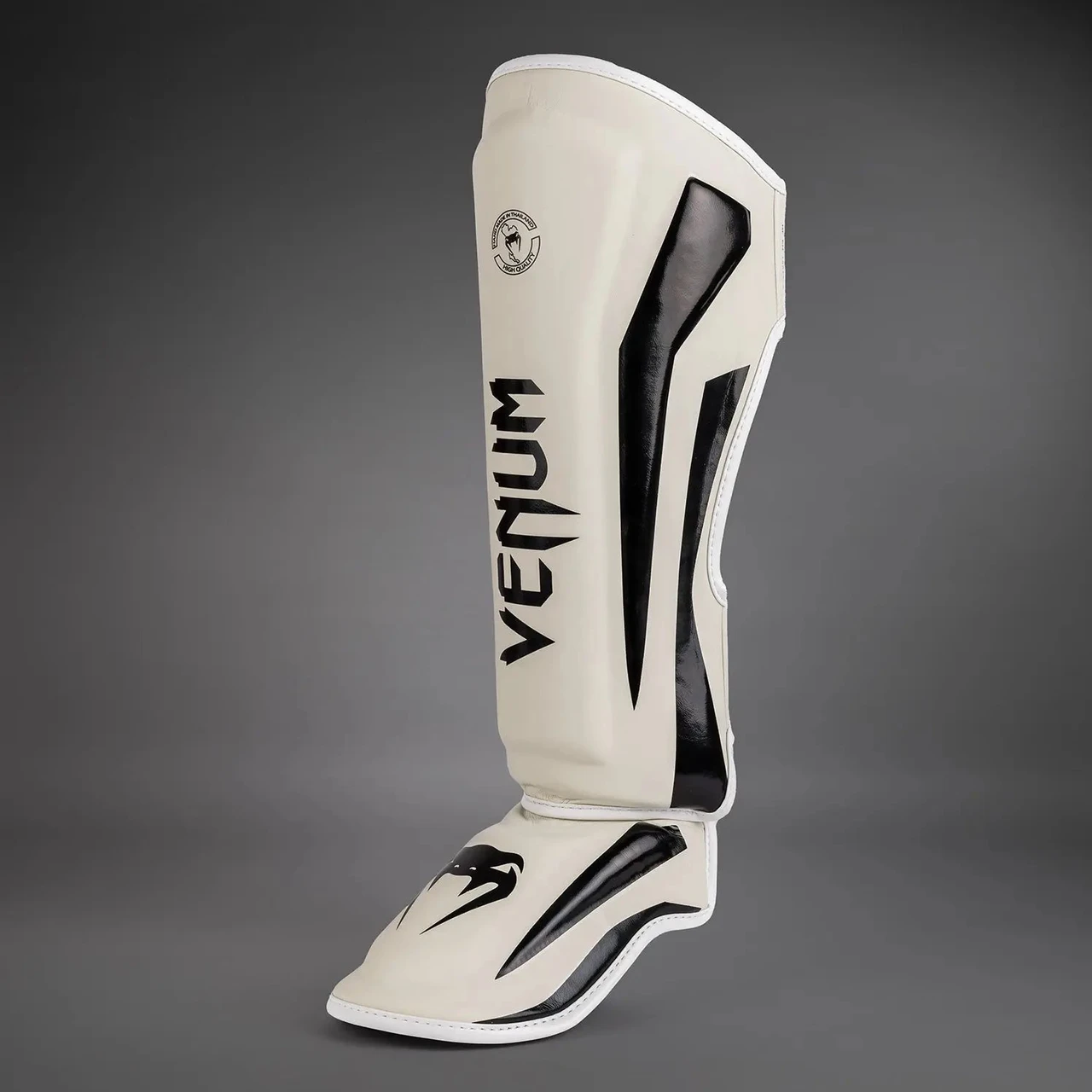 Venum Elite Standup Shinguards - White/Black