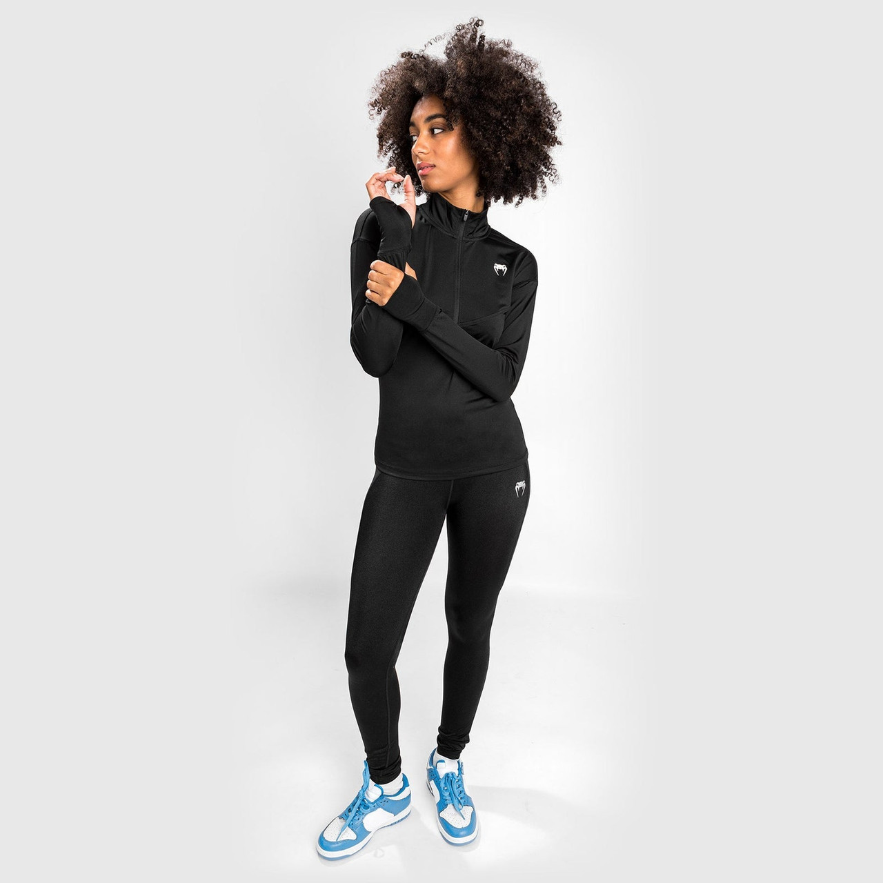 Venum Essential Women's Base Layer Top - Black