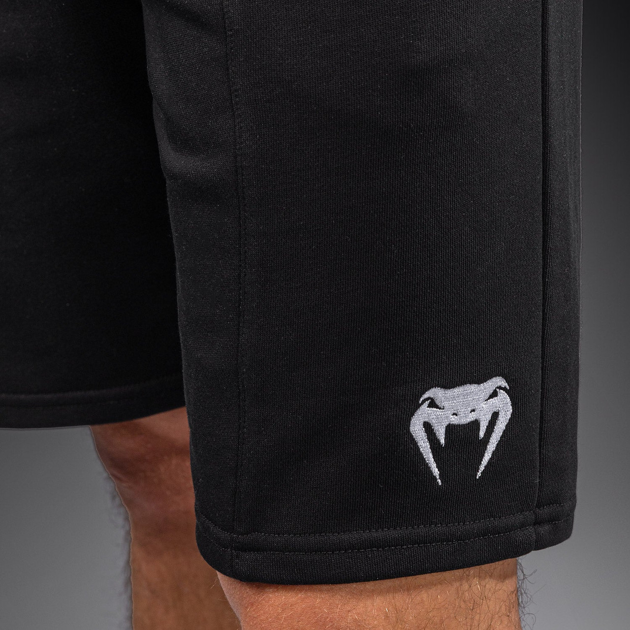 Venum Classic Fleece Cotton Shorts - Black