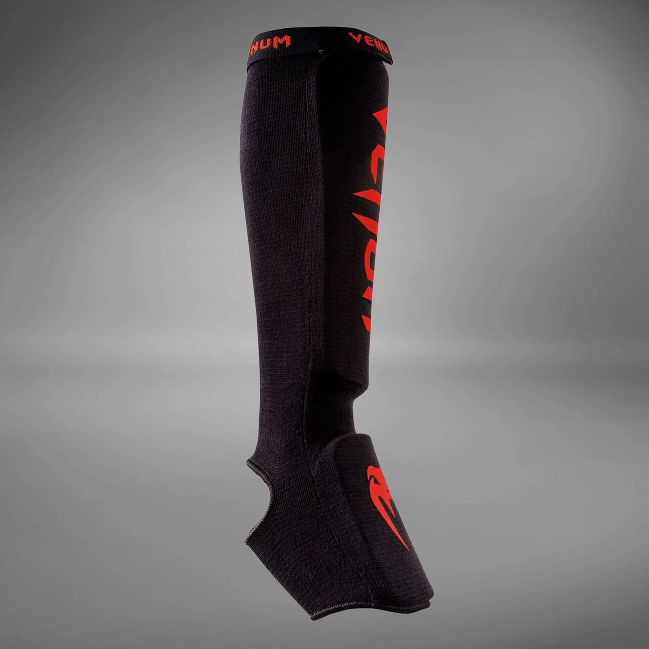 Venum Kontact Shin Guards - Black/Red