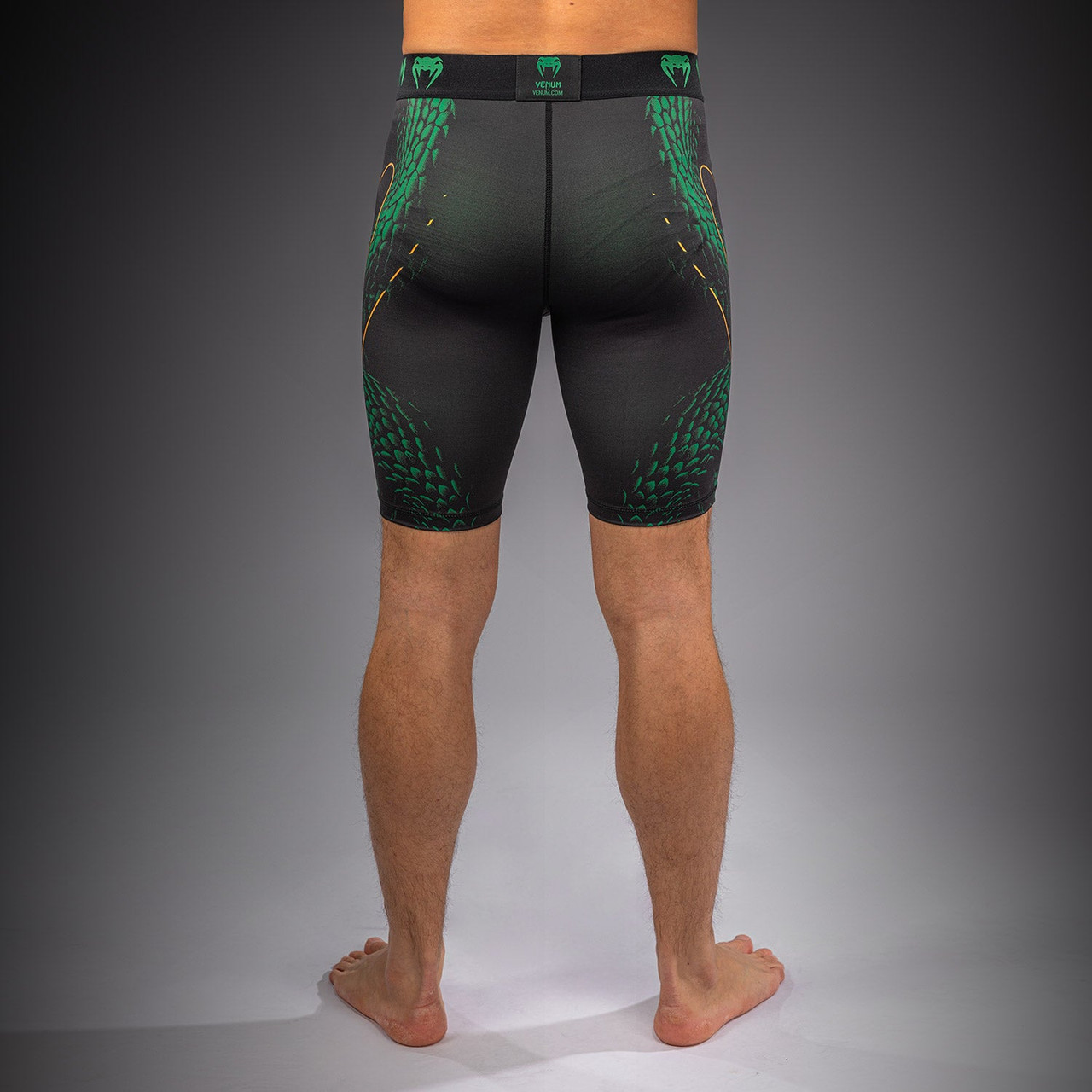 Venum Matupa Vale Tudo Shorts - Black/Green/Gold