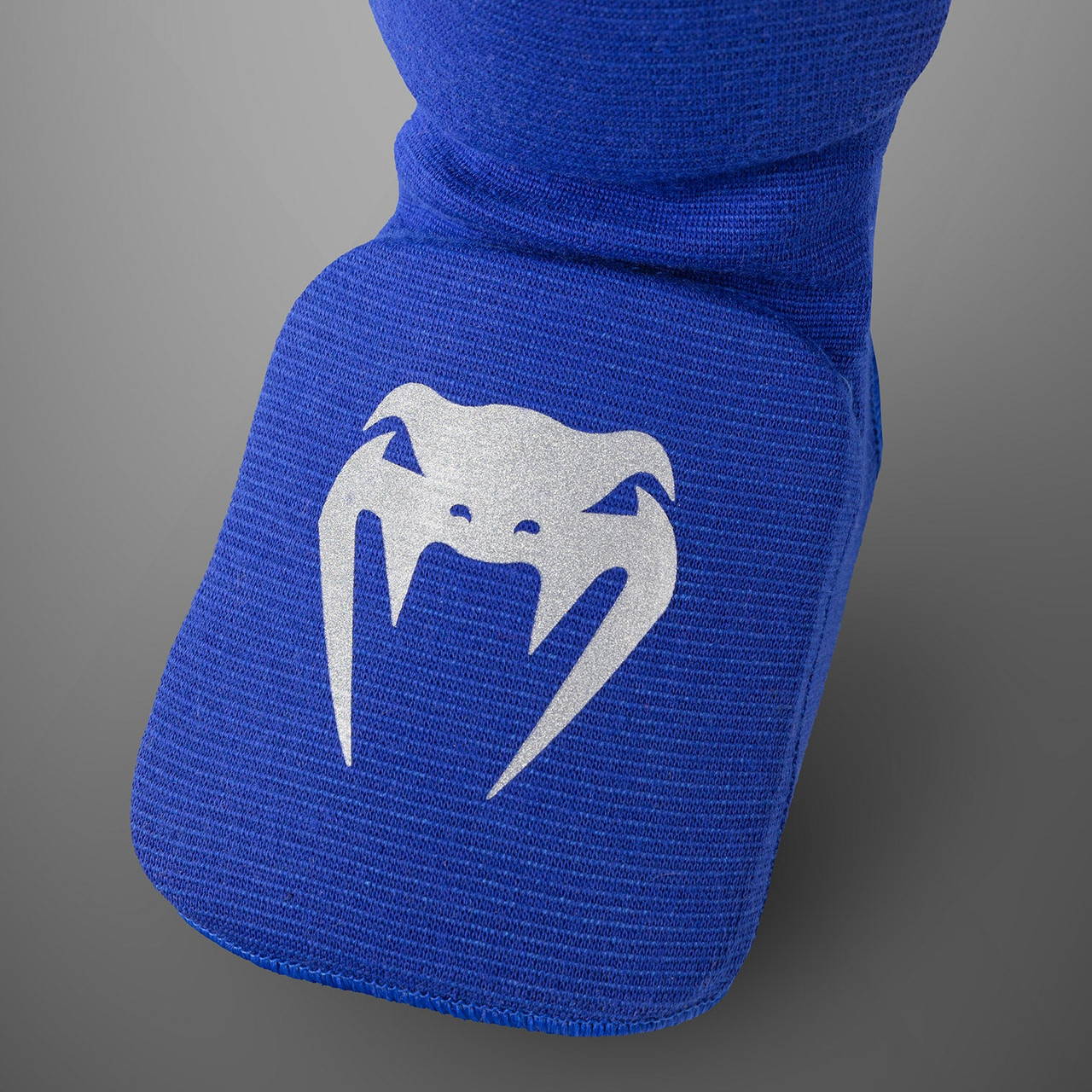 Venum Kontact Shinguards - Royal Blue/ Silver