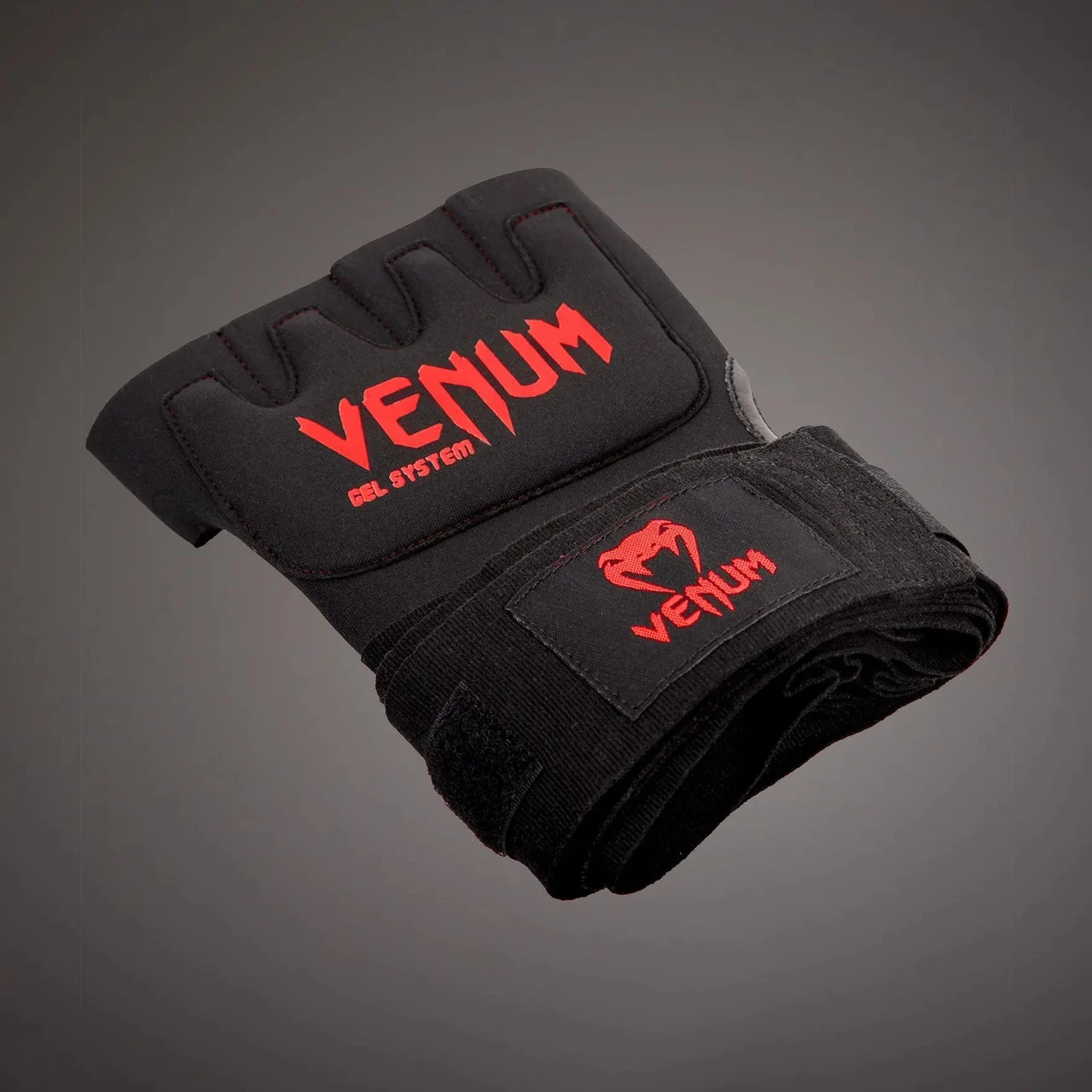 Venum Gel Kontact Quick Wraps - Black/Red