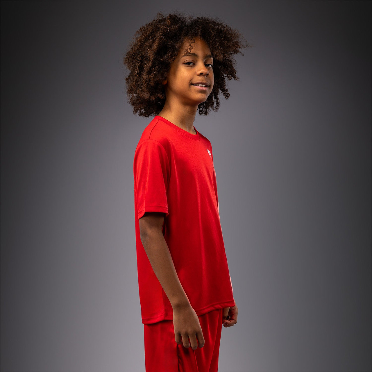 Venum Lineup Youth Performance Short Sleeve T-Shirt Red/White