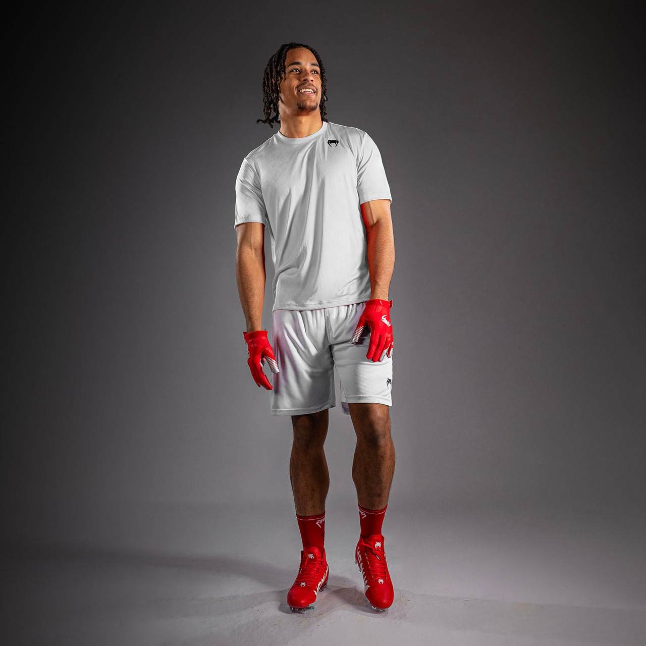 Venum Lineup Performance Short Sleeve T-Shirt - White/Black