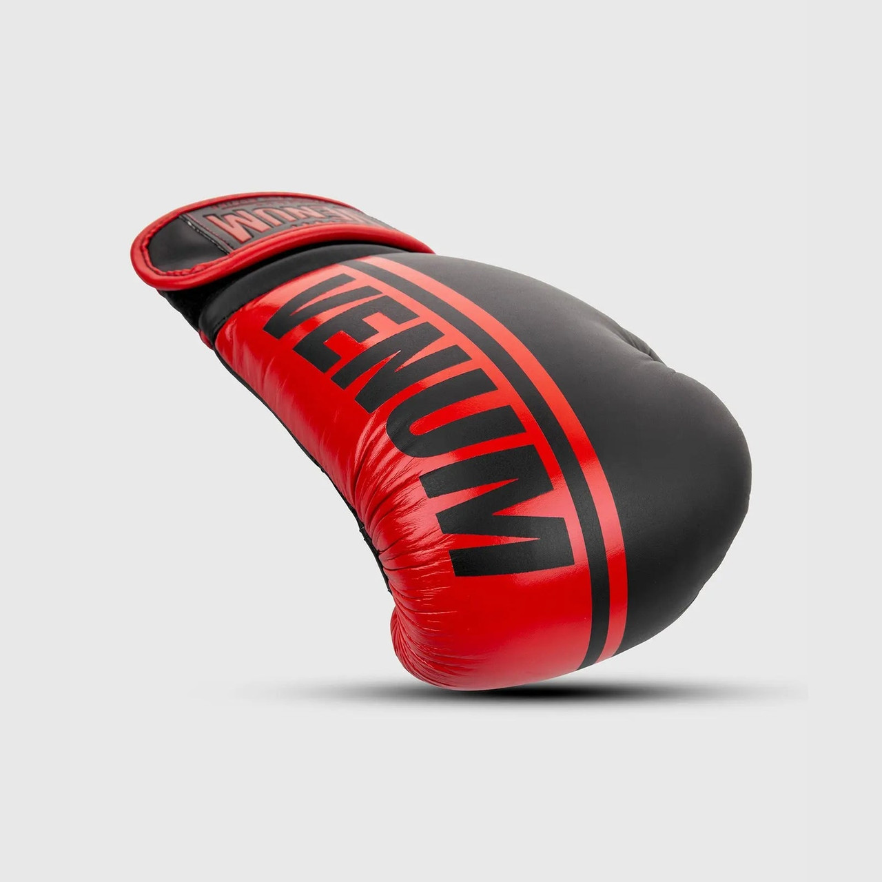 Venum Shield Pro Boxing Gloves Velcro - Black/Red