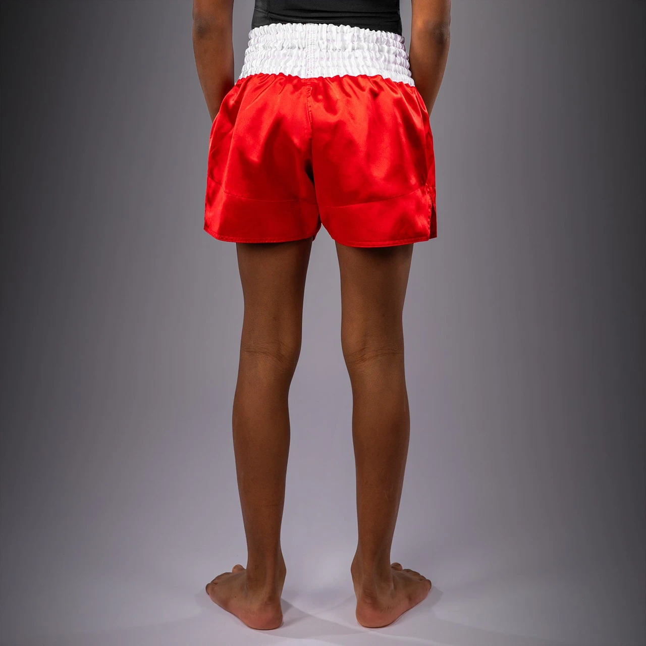 Venum Classic Muay Thai Shorts for Kids - Fire Red