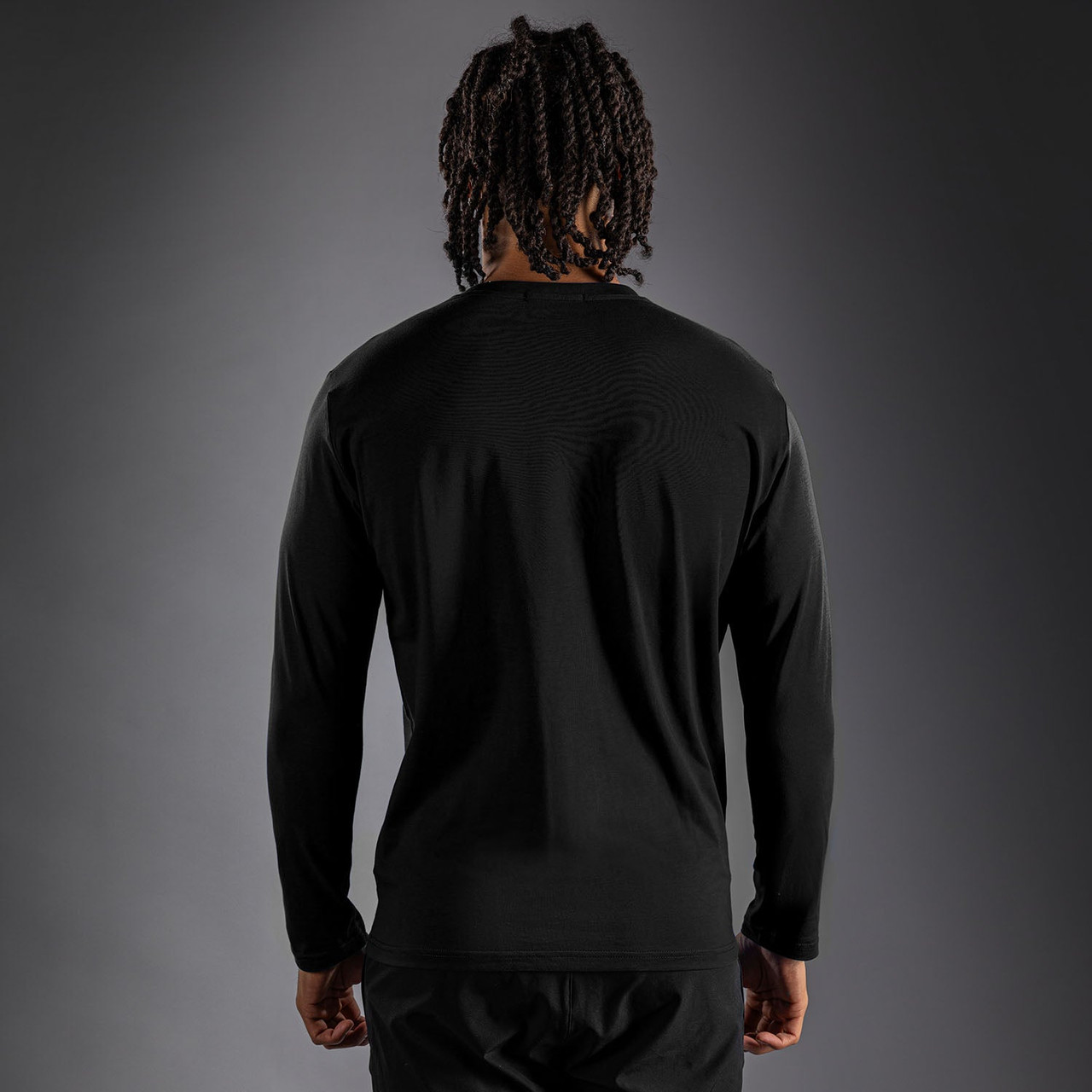 Venum Lineup Long Sleeve T-Shirt - Black/White