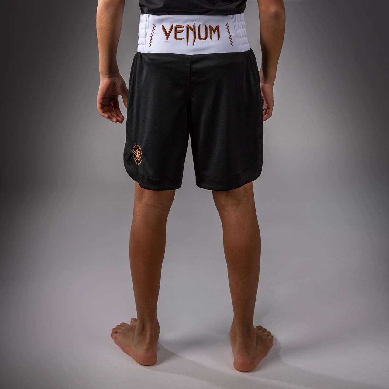 Venum Classic Youth Boxing Shorts - Black/Gold