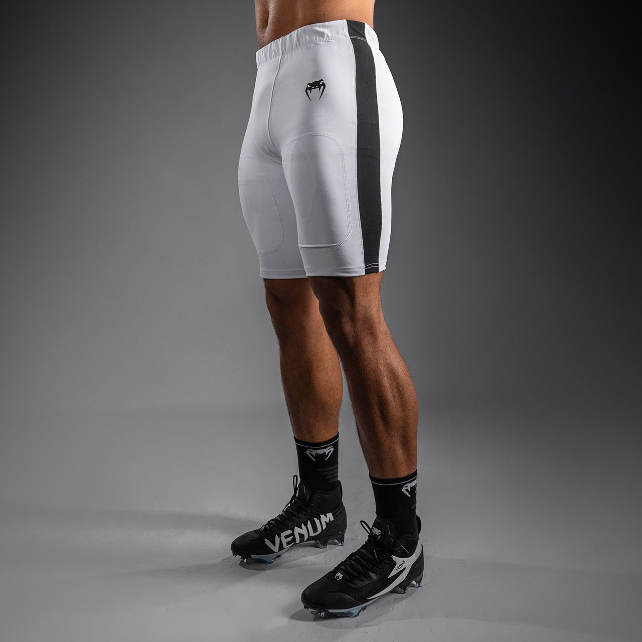 Venum Elite Football Compression Shorts - White