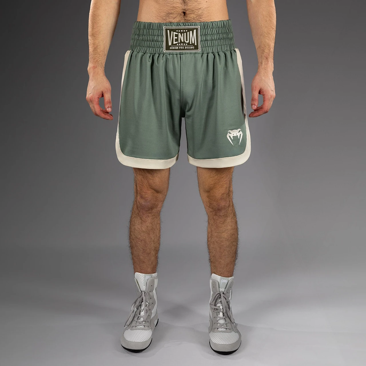 Venum Classic Boxing Shorts - Aqua Green/Ivory