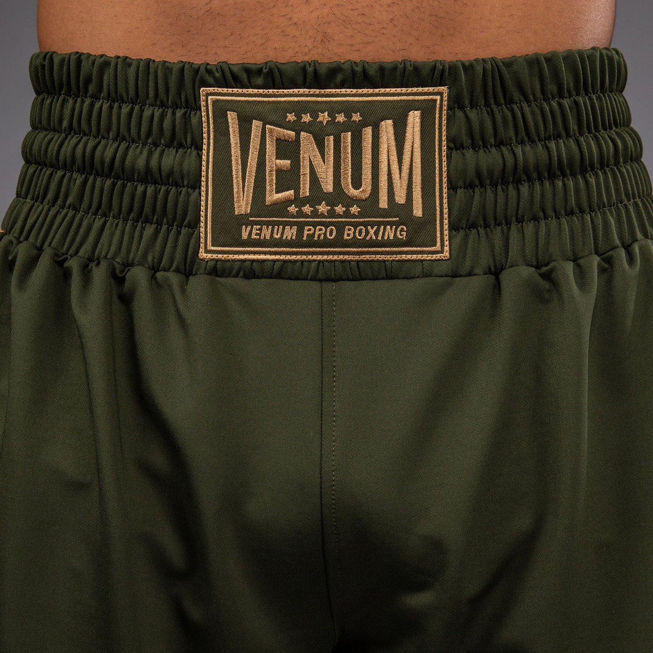 Venum Classic Boxing Shorts - Military Green/Sand