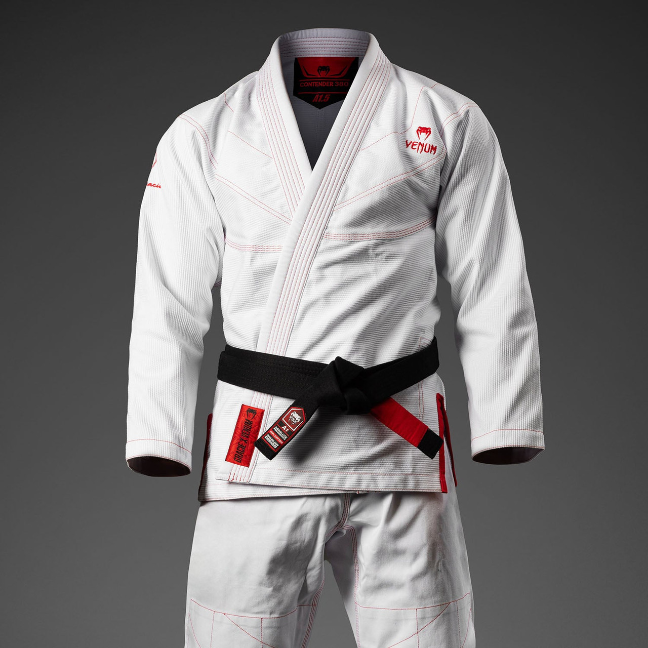Venum x Roger Gracie Signature BJJ Gi - White/Red