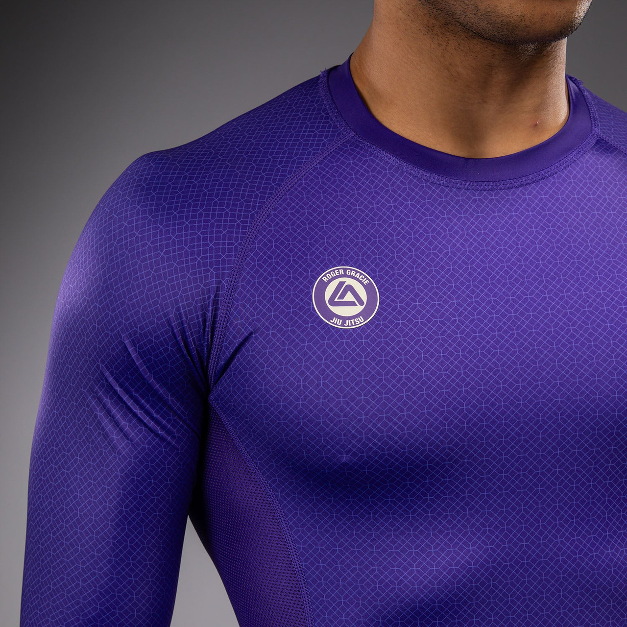 Venum x Roger Gracie Academy Long Sleeve Rashguard - Purple