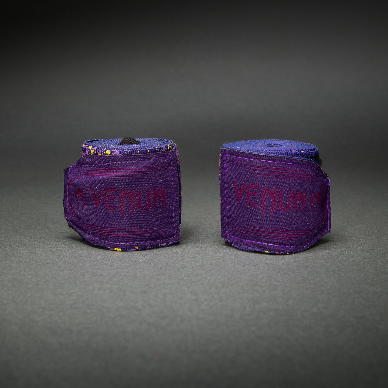 Venum Kontact Evo Santa Muerte Handwraps - Dark Purple