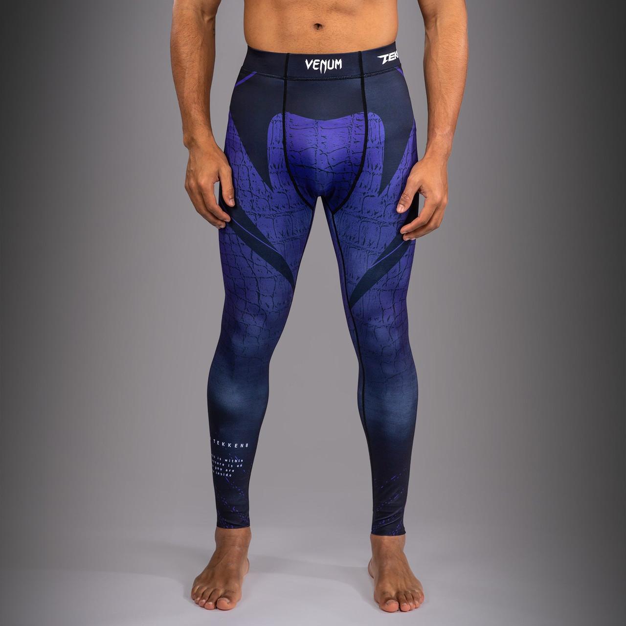 Venum x TEKKEN 8 Spats - Kazuya - Black/Blue