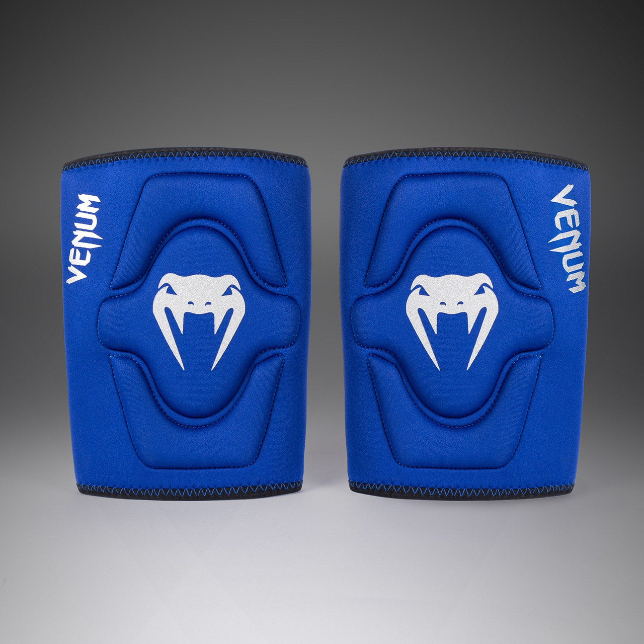 Venum Kontact Knee Pad - Royal Blue/ Silver