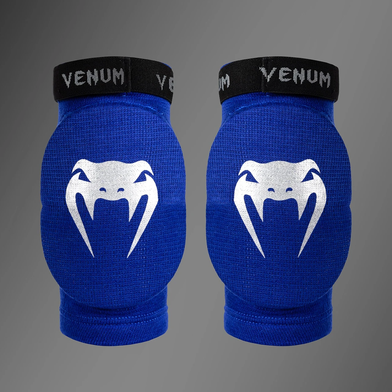 Venum Kontact Elbow Pads - Royal Blue/ Silver