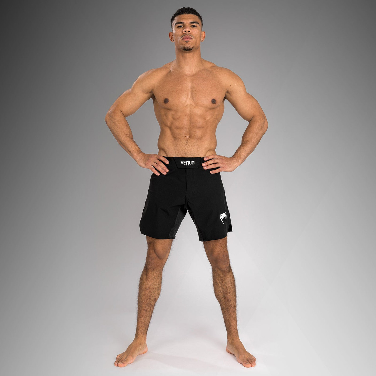 Venum Contender Men’s Fight Shorts - Black/White