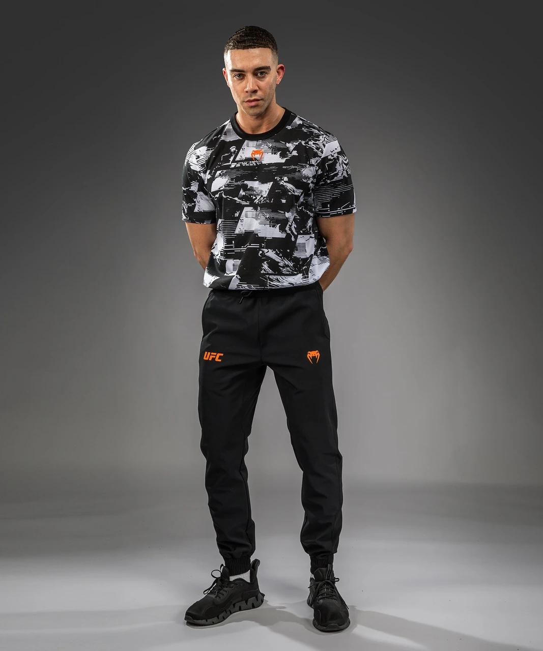 Men's UFC Zenith by Venum Black Authentic Fight Week Pant