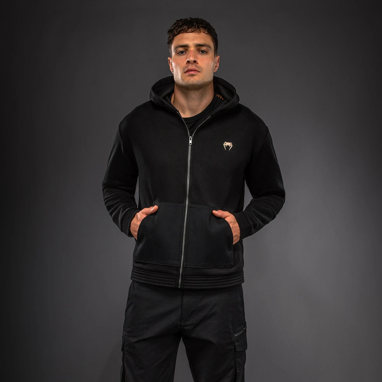 Venum Urban Gi Full Zip Hoodie - Black