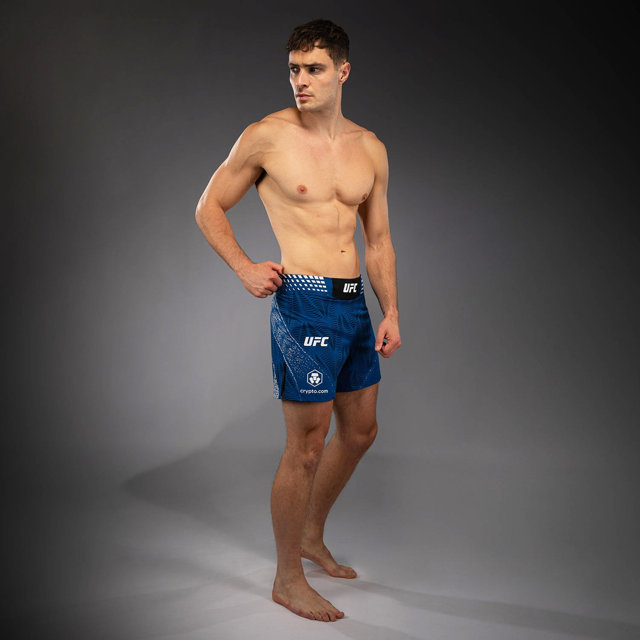 Men's UFC Zenith by Venum Blue Authentic Fight Night Short Fit Fight Short