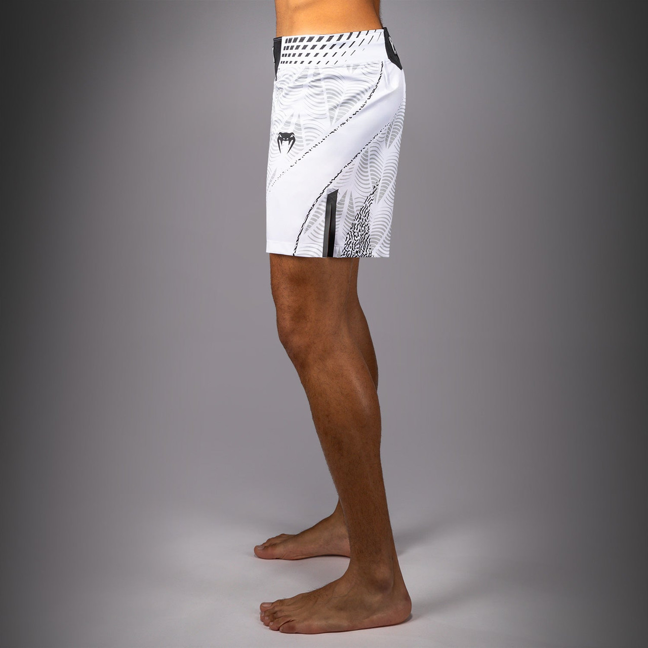 Men's UFC Zenith by Venum White Authentic Fight Night Short Fit Fight Short