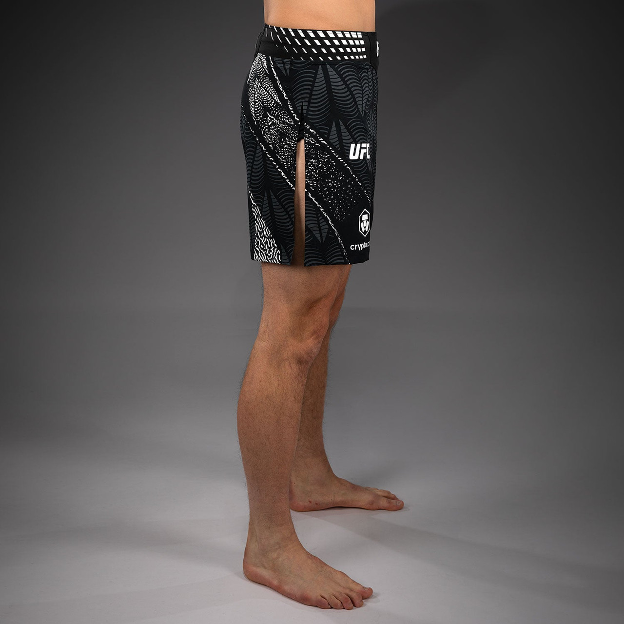 Men's UFC Zenith by Venum Black Authentic Fight Night Gladiator Fight Short