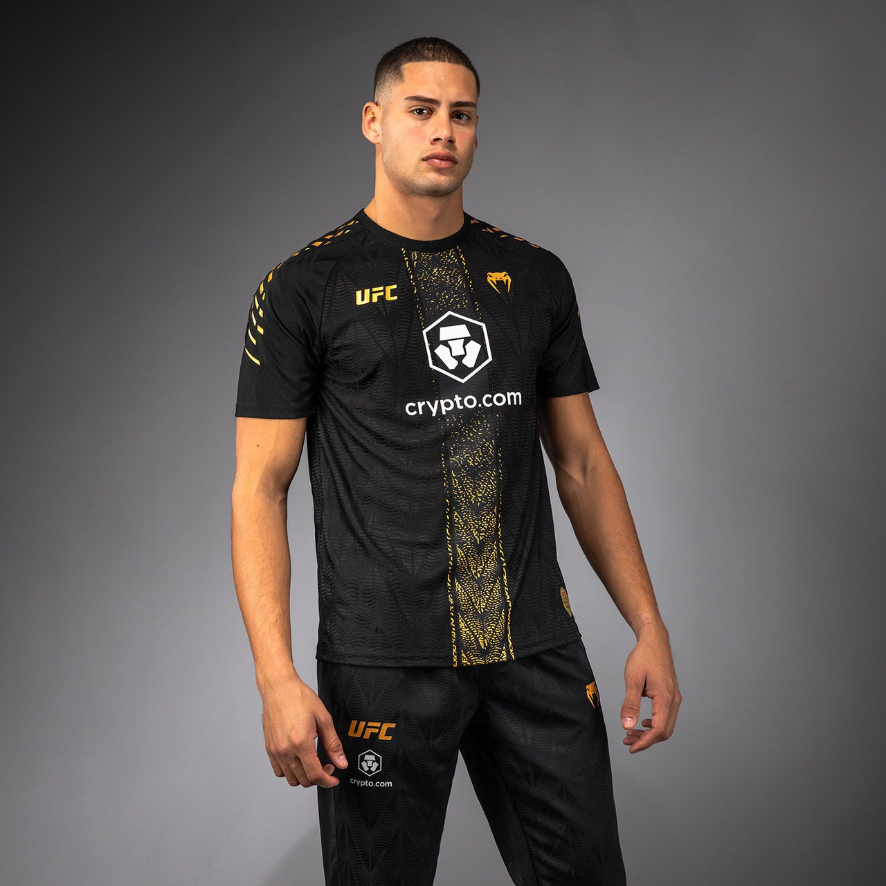 Men's UFC Zenith by Venum Champion Authentic Fight Night Walkout Jersey