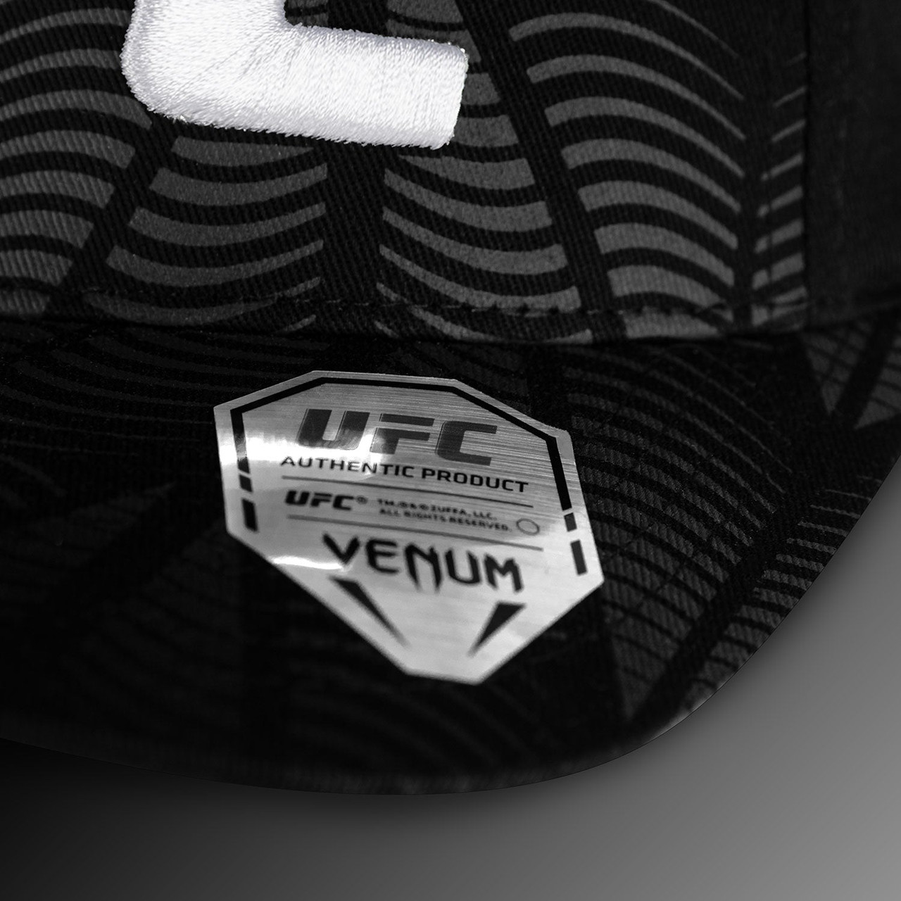 UFC Zenith by Venum Authentic Fight Night Cap - Black/White/Orange