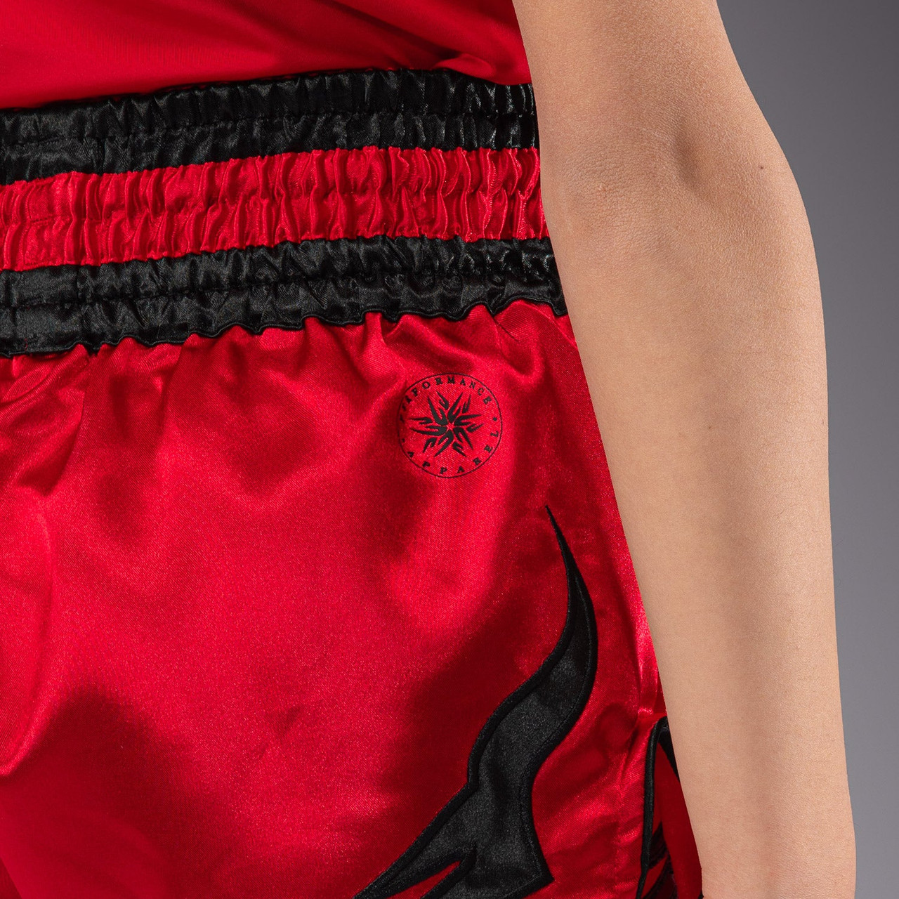 Venum Inferno Kids Muay Thai Shorts - Red