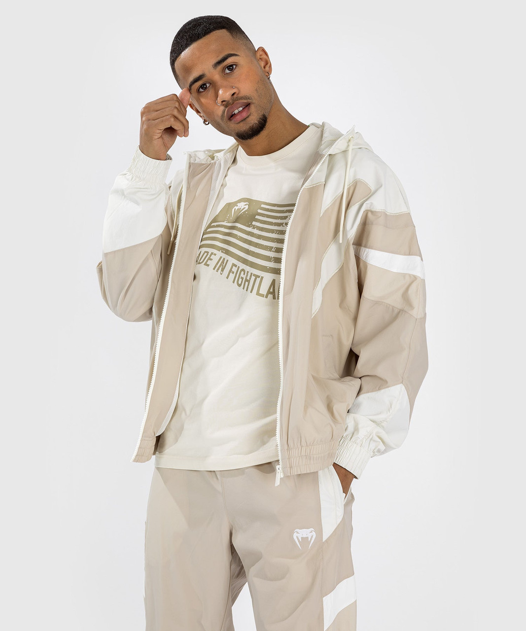 Venum Attack 90 tracksuit jacket - Beige