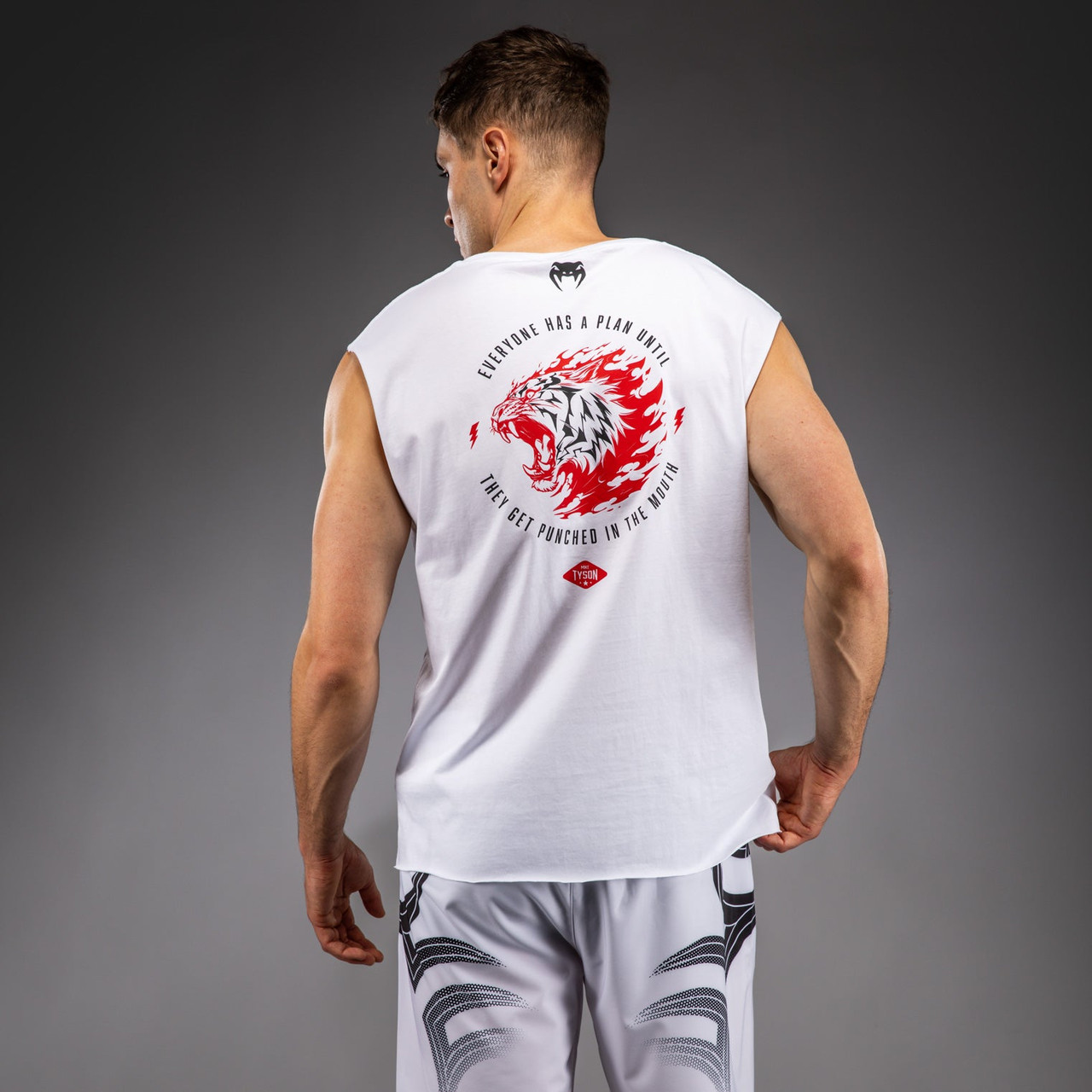 Venum x Mike Tyson Tiger Sleeveless T-Shirt - Optical White