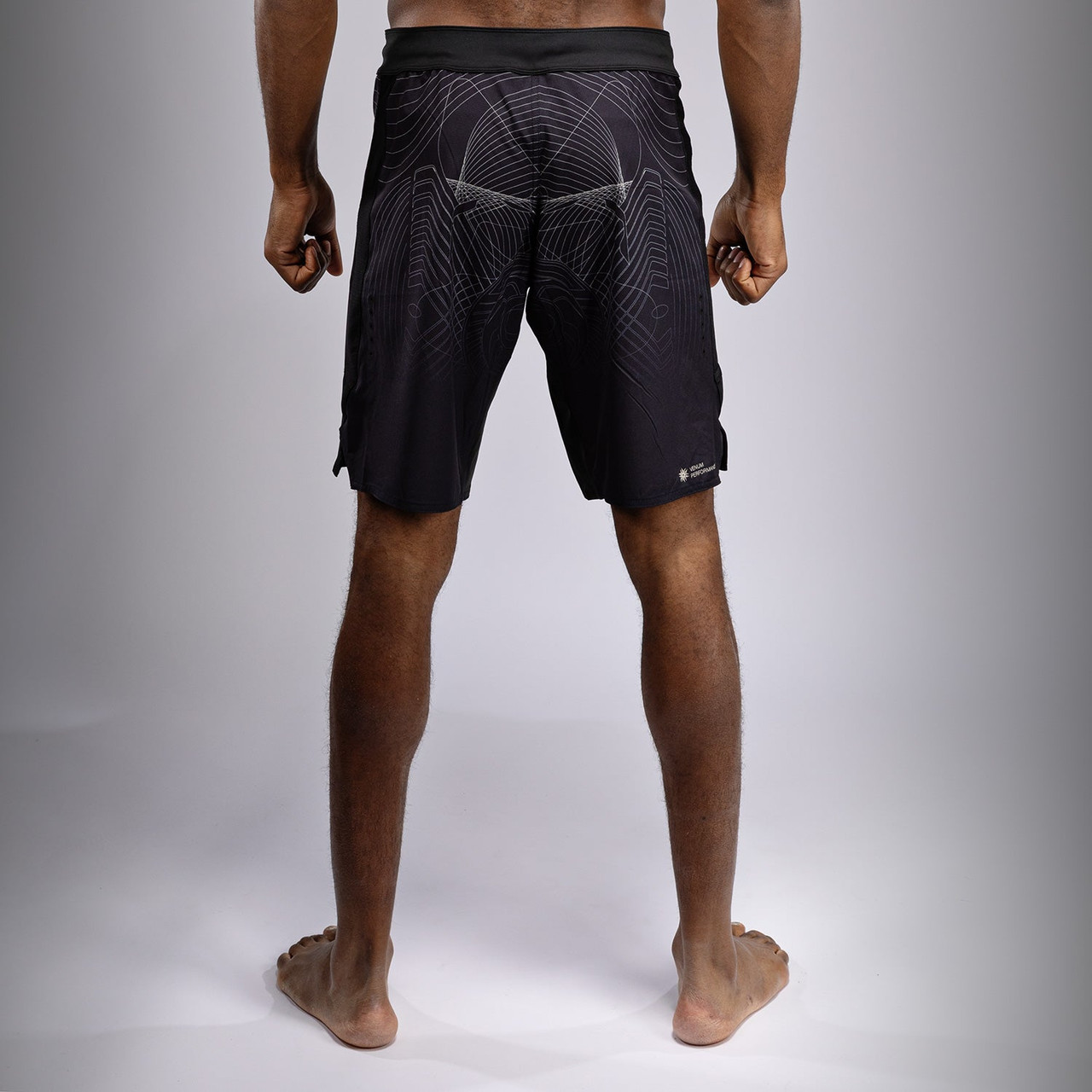 Venum G-Fit Air Men's Fight Shorts - Deep Black/Desert Sand