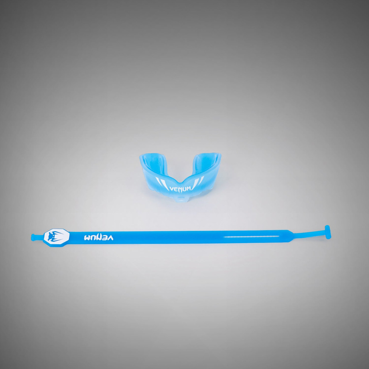 Venum Challenger Kids Mouthguard Strap/Strapless - Blue Transparant