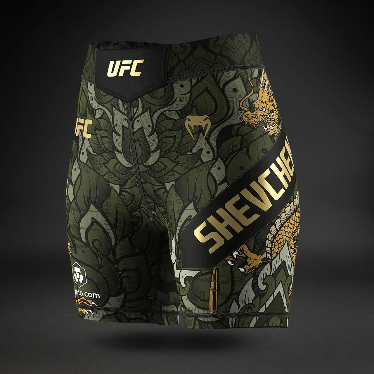 Women’s UFC Unrivaled by Venum Green Valentina Shevchenko Vale Tudo Short