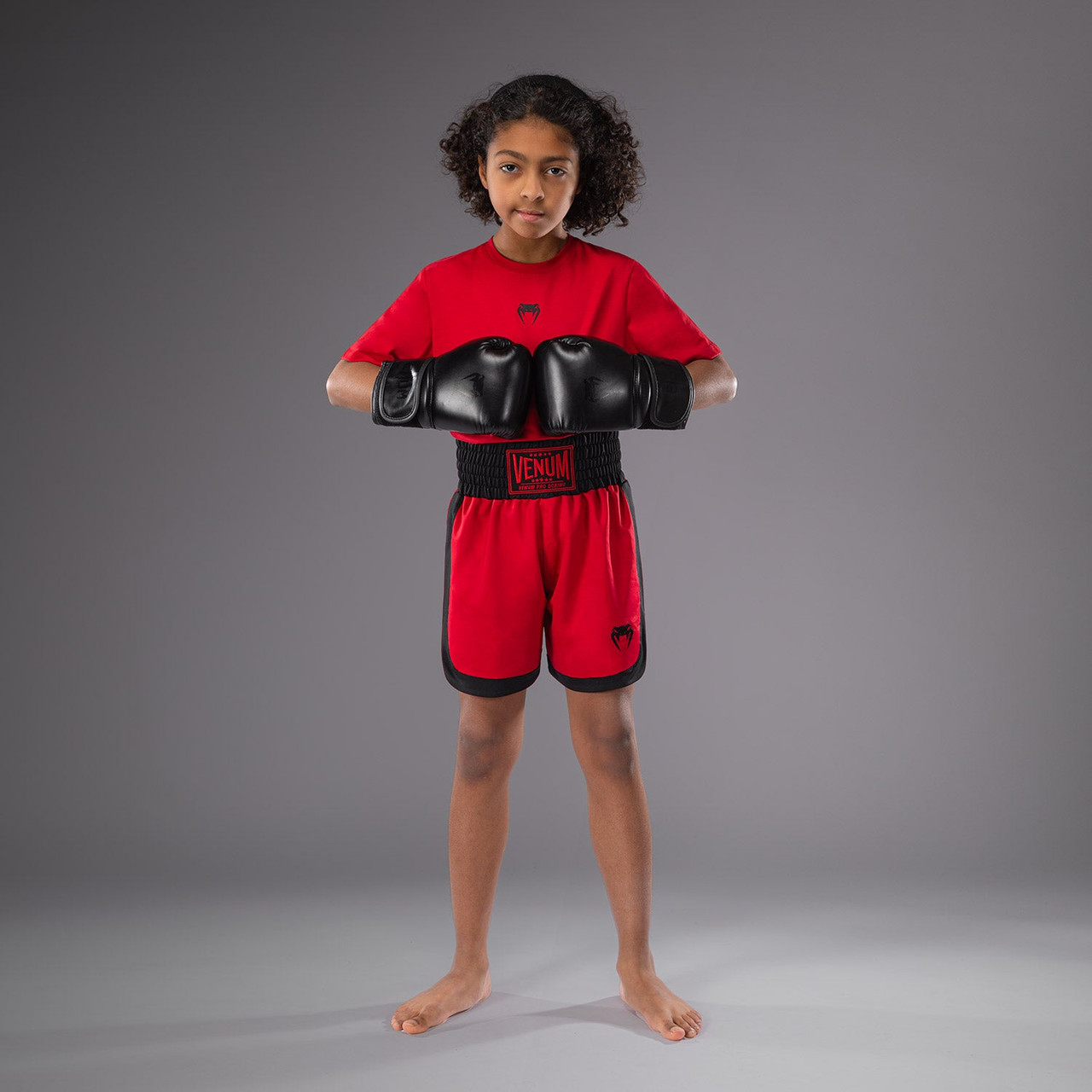 Venum Classic Kids Boxing Shorts - Cherry Red