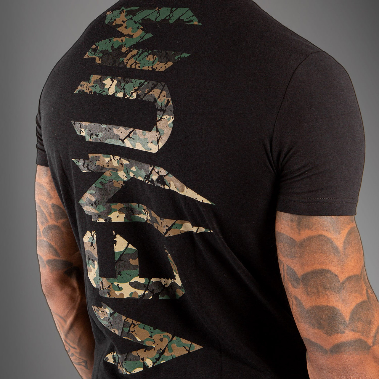 Venum Original Giant T-Shirt - Black/Forest-Camo